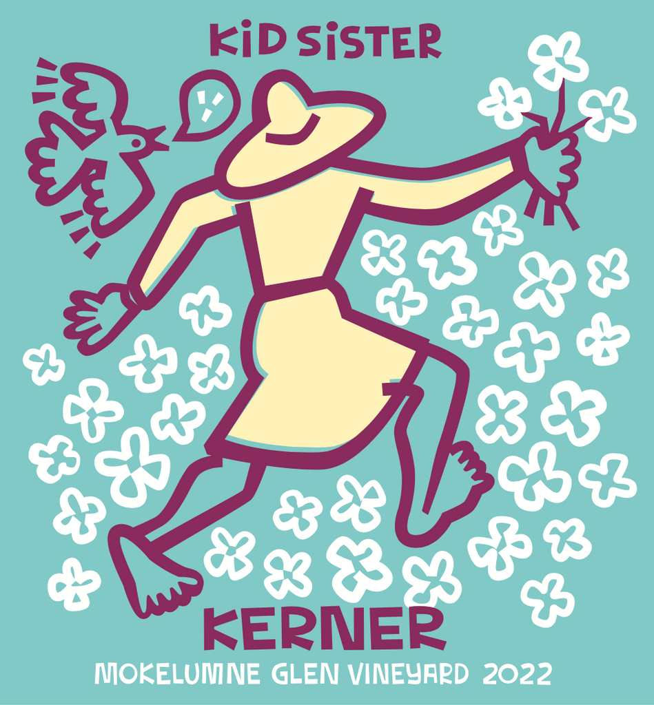 2023 Kid Sister Mokelumne Glen Vineyard Kerner